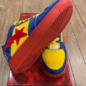BAPE X DC SUPERMAN BAPE STA LOW
